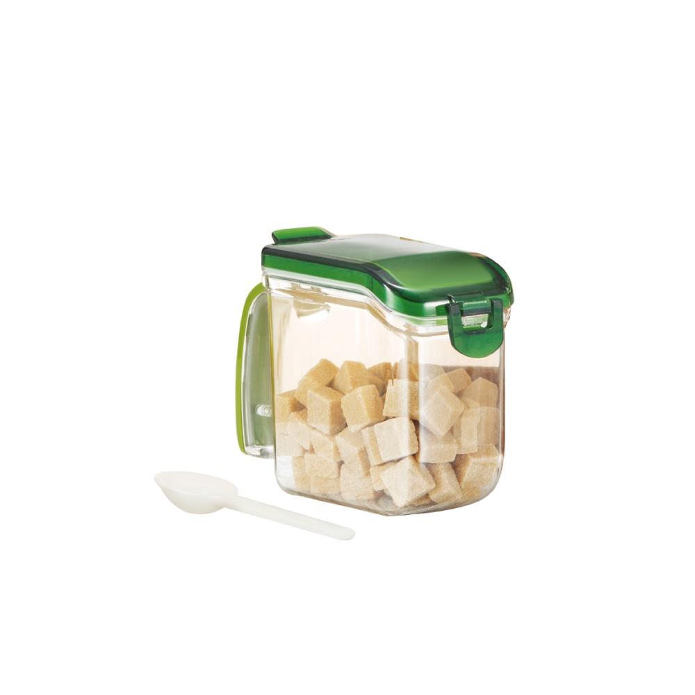 《物廉網》LOCK LOCK樂扣樂扣 調理盒430ML/附量匙(HPL949) 廚房收納料理盒 密封調味罐 密封調味盒-細節圖2