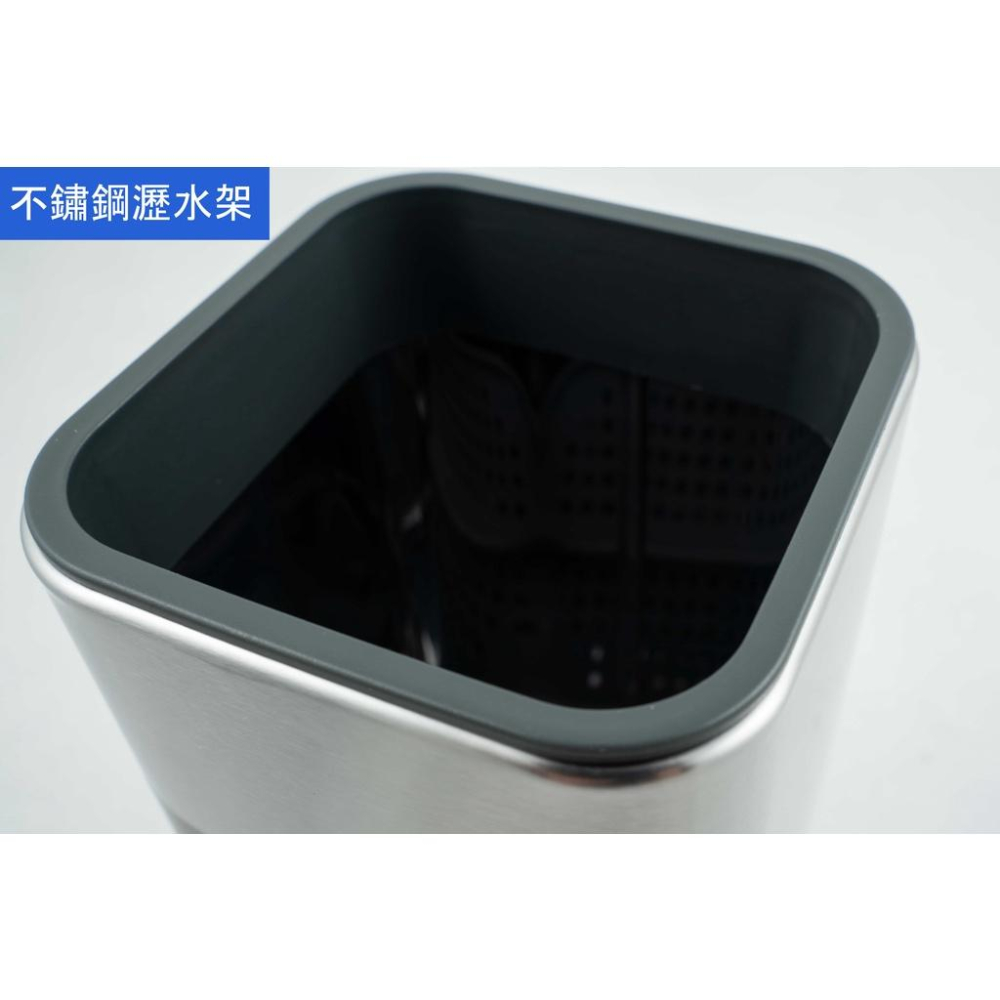 《物廉網》不鏽鋼瀝水架(小/大)瀝水架 餐具架 排水架 滴水籃 筷桶 湯匙瀝水架 勺子瀝水架 勺子收納架-細節圖4