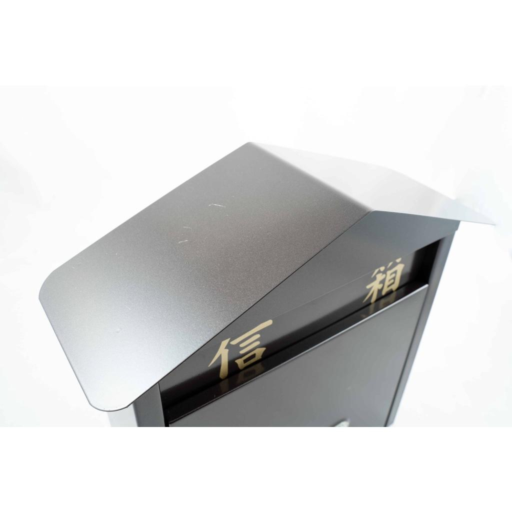 《物廉網》巧夫人 古典信箱(附兩支鑰匙) 白鐵信箱 信箱 意見箱 置物盒 信件箱 掛式信箱 台灣製造-細節圖6