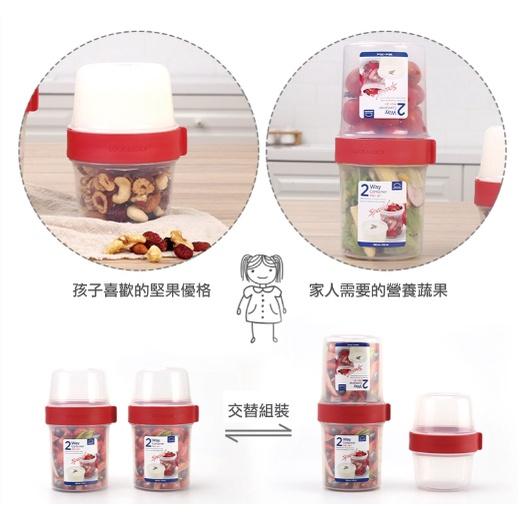 《物廉網》LOCK LOCK樂扣樂扣 LLS系列 2way元氣穀物樂活杯 LLS211~LLS223 沙拉杯 優格杯-細節圖8