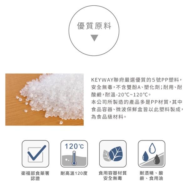 《物廉網》聯府 KEYWAY KIR1000/KIR1100/KIR1500/KIR1600 天廚長型保鮮盒 密封盒-細節圖8