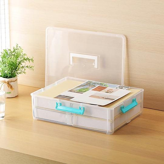 《物廉網》聯府 KEYWAY  CC11100 11號高點手提盒 收納盒-細節圖2