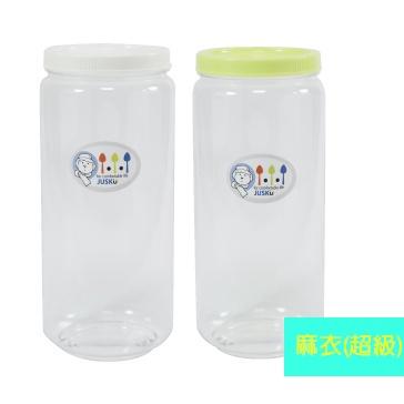 《物廉網》佳斯捷 JUSKU 麻衣密封罐(小500ml/大800ml/超級1500ml) 食物罐 保鮮罐 儲存罐 附湯匙-細節圖2