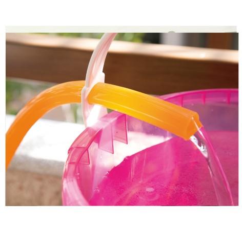 《物廉網》佳斯捷 JUSKU 萊特水桶(小8L/大13L) 塑膠桶 儲水桶 手提桶 置物桶 手提桶 洗車水桶 釣魚水桶-細節圖5