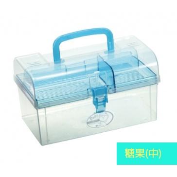 《物廉網》佳斯捷 JUSKU 3260/8679/3143 糖果收納箱(小/中/大) 小物收納 手提盒 文具收納-細節圖3