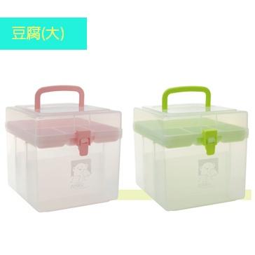 《物廉網》佳斯捷 JUSKU 3257/3157 豆腐收納箱(小/大) 置物箱 整理箱 整理盒 塑膠盒 收納盒 置物盒-細節圖2