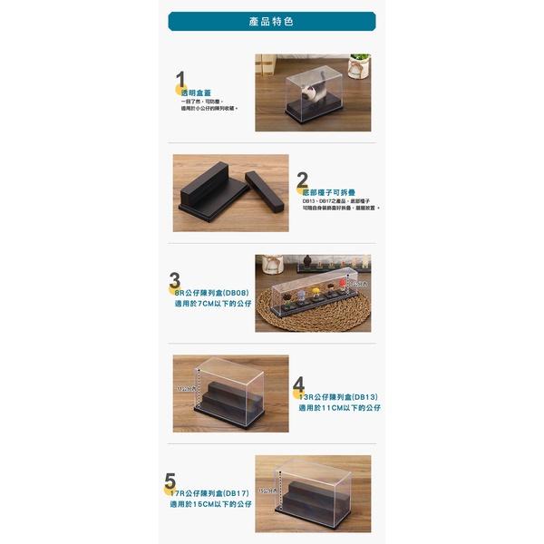 《物廉網》聯府 KEYWAY 公仔陳列盒 DB08/DB13/DB17 展示盒 公仔盒 台灣製造-細節圖5