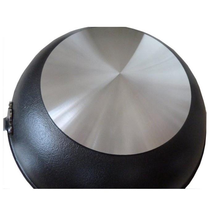 《物廉網》EVERWARE英國風 33cm鐵鏟專用深型不沾炒鍋 台灣製造-細節圖2