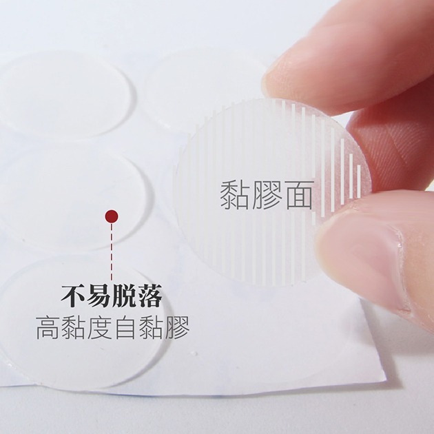 《艾克思》家俱電器防刮止滑吸震半透明矽膠保護墊_圓型-細節圖3