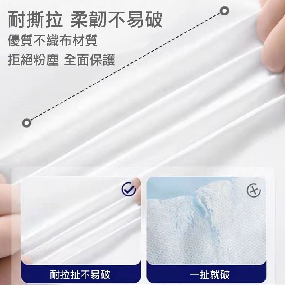 《艾克思》一次性白色單人加厚床套三件組(床單.被套.枕頭套)_1組-細節圖6