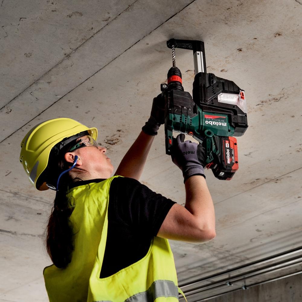 台北益昌 德國 METABO 18V 鋰電 無刷 鎚鑽 快拆 KH 18 LTX BL 28 Q-細節圖4