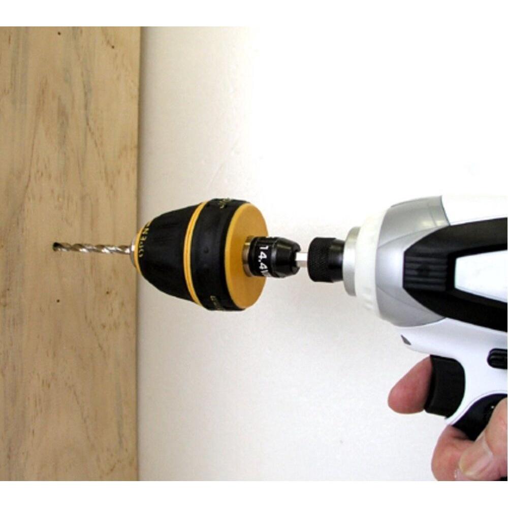 【台北益昌】日本 新龜 SUNFLAG 鑽夾頭 自動夾頭 3分 4分 六角轉三爪 CR10 CR13-細節圖3