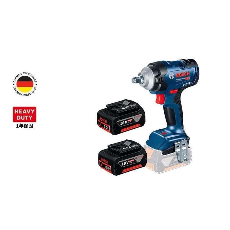 台北益昌 BOSCH GSB 18V-110 C 專業型四分鐵夾頭震動起子機+ GDS18V-400 中扭力 四角頭-細節圖4