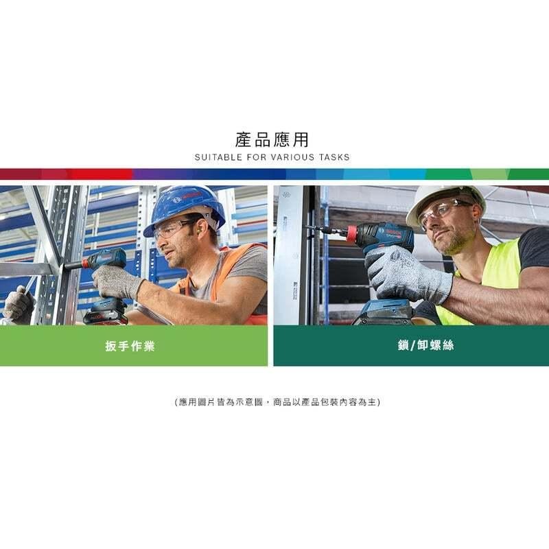 台北益昌 BOSCH GSB 18V-110 C 專業型四分鐵夾頭震動起子機+ GDX 18V-200 兩用衝擊頭-細節圖6