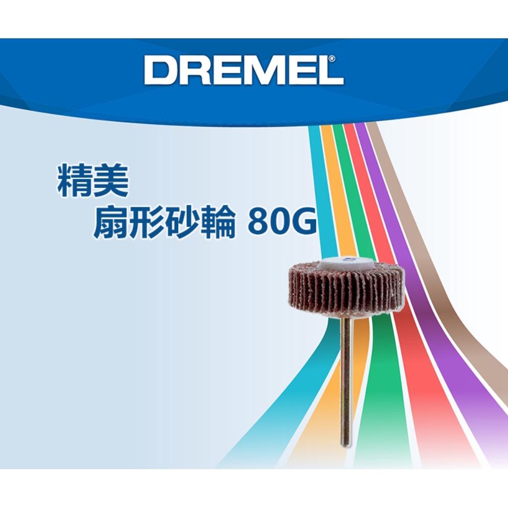 台北益昌 Dremel 精美 真美 502 9.5mm 扇形砂輪 80 G-細節圖3