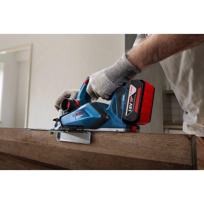 【台北益昌】德國 BOSCH 博世 GHO 185-LI 充電式電刨刀-細節圖7