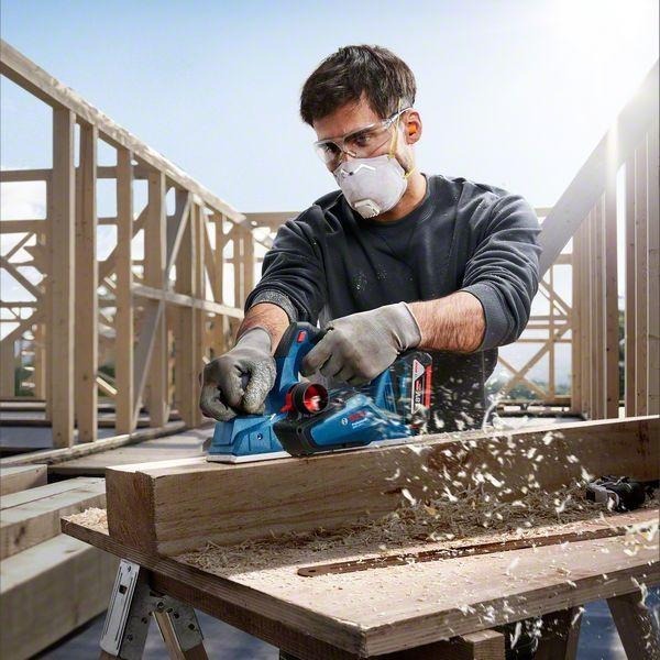 【台北益昌】德國 BOSCH 博世 GHO 185-LI 充電式電刨刀-細節圖9