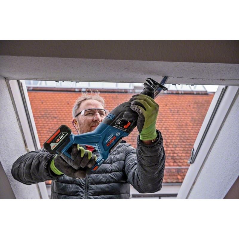 【台北益昌】 德國 BOSCH 博世 GSA 185-LI 18V 鋰電 充電式 免碳刷 軍刀鋸-細節圖7