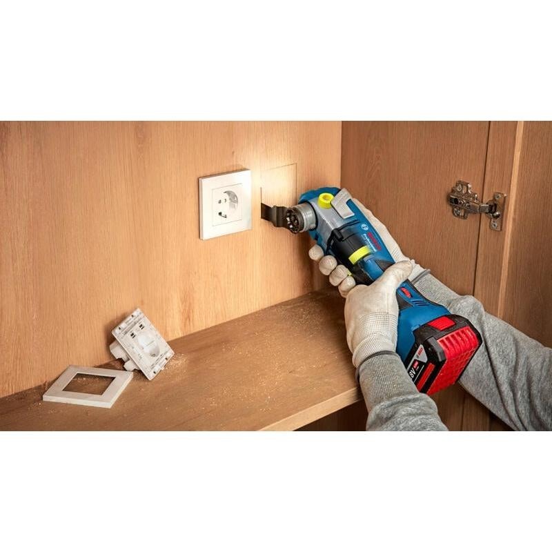 【台北益昌】博世 BOSCH 無刷 魔切機 最新款 GOP 185-LI 一台即可完成所有工作的魔切機-細節圖5