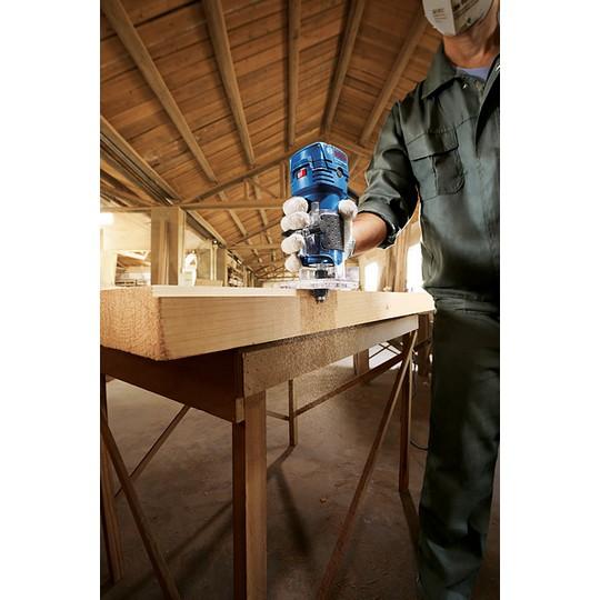 台北益昌全新上市!! 德國 BOSCH GKF 550 木工 修邊機 雕刻機-細節圖2