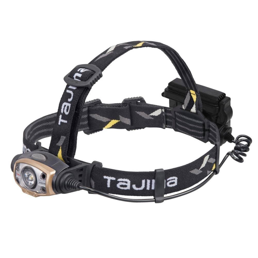 【台北益昌】TAJIMA 田島 雙能源 高亮度 500流明 LED頭燈 防水IPX4 LE-E501D-SP 附頭盔掛勾-細節圖3