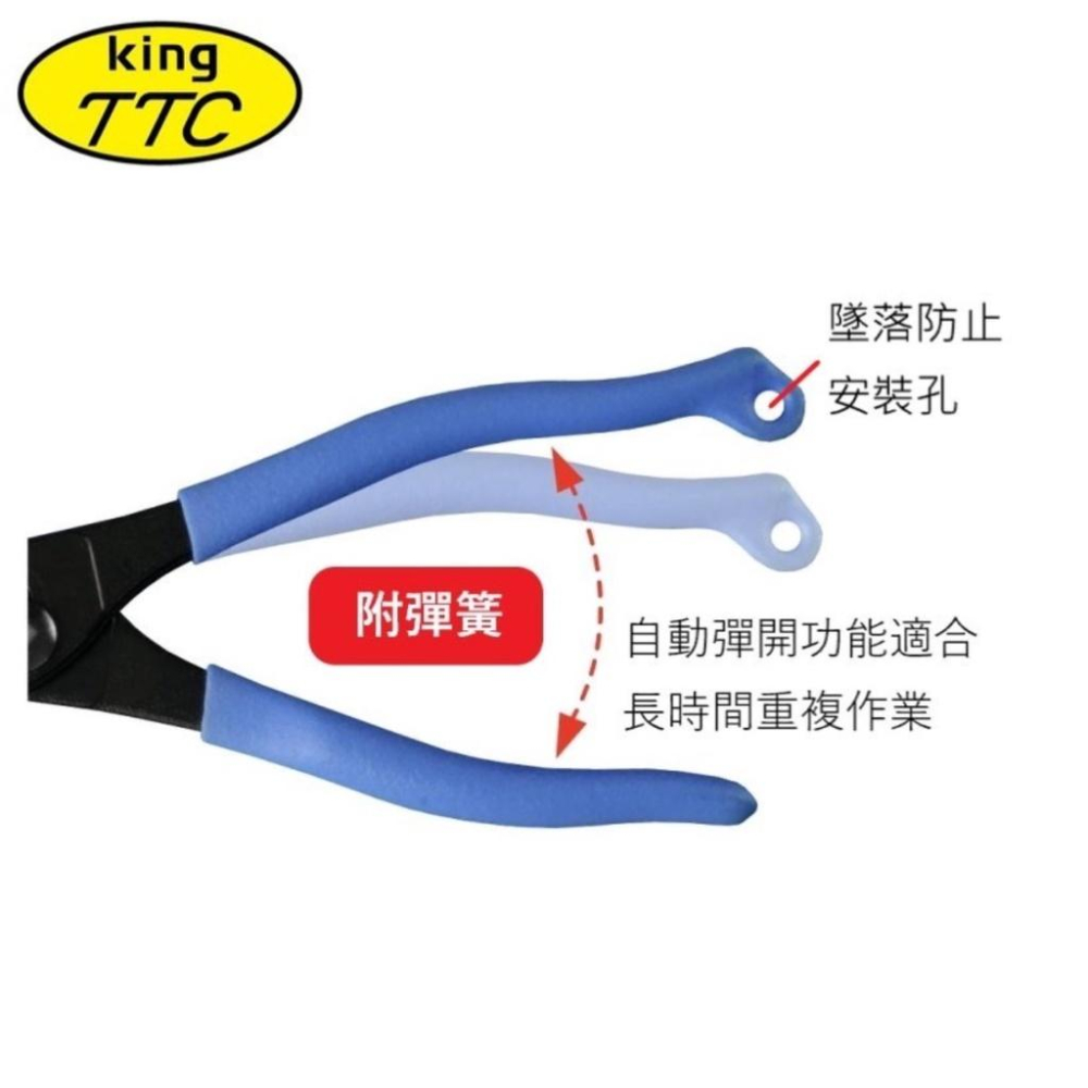 【台北益昌】日本 角田 TTC WP-250SC-S WP-300SC-S 防刮傷 鯉魚鉗 水管鉗 幫浦鉗-細節圖5