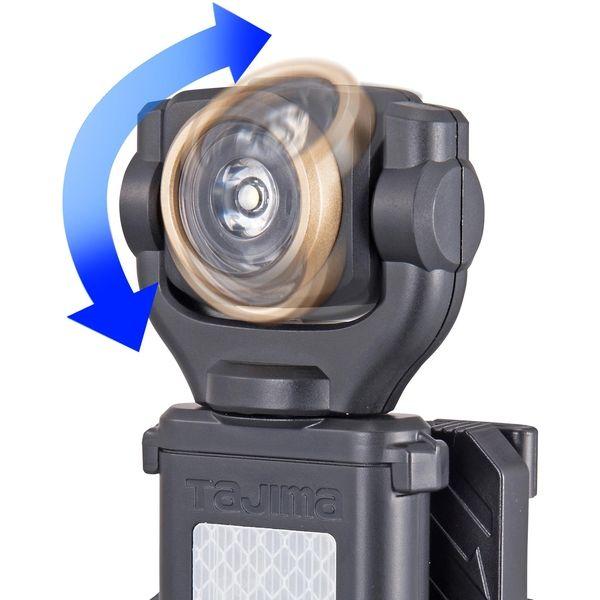 【台北益昌】TAJIMA 田島 快扣式 LED 工作燈 登山 手電筒 附強力磁鐵 LE-SF351D-細節圖4