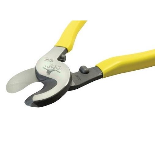 【台北益昌】日本製 角田 TTC OCA-60 膠柄 電纜剪 專業 電纜剪刀 250mm-細節圖2