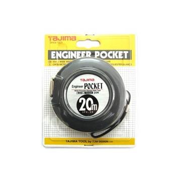 台北益昌 日本製 田島 Tajima 袖珍型 捲尺 20M EPK-20BL-細節圖3