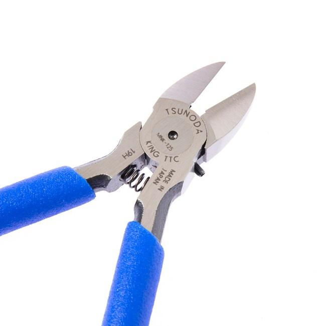 【台北益昌】日本 角田 TTC MNK-125 電子 斜口鉗 剪斷鉗 模型 塑膠 軟鐵線 適用-細節圖4