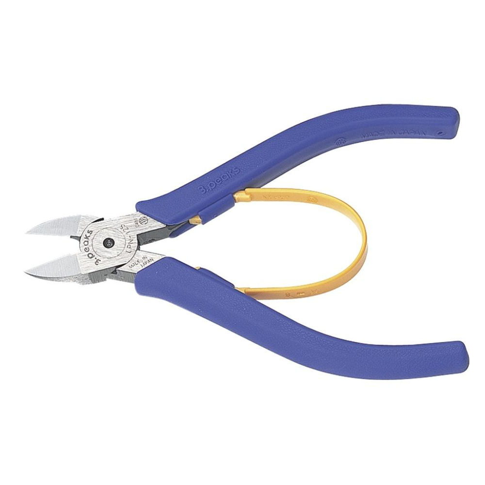 【台北益昌】日本製 3.peaks 超輕量 LPN-125S LPN-150S 小山 塑膠 電子 斜口鉗 剪 3peak-細節圖4