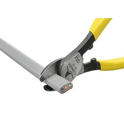 【台北益昌】日本製 角田 TTC 電纜剪 CA-22 CA-38 CA-60 電線剪刀 電纜刀 剝線 鉗-細節圖4