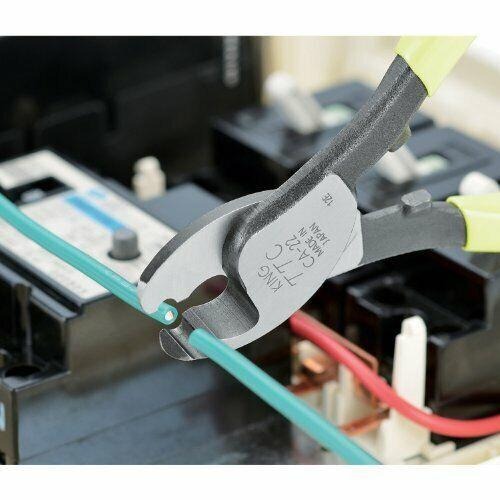 【台北益昌】日本製 角田 TTC 電纜剪 CA-22 CA-38 CA-60 電線剪刀 電纜刀 剝線 鉗-細節圖7