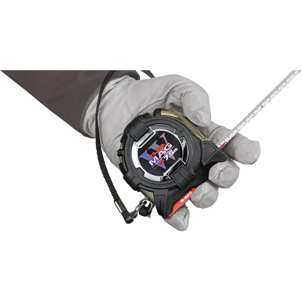 【台北益昌】TAJIMA 田島 W磁鐵捲尺 7.5 x 25 mm 公分 CWM3S2575-細節圖5