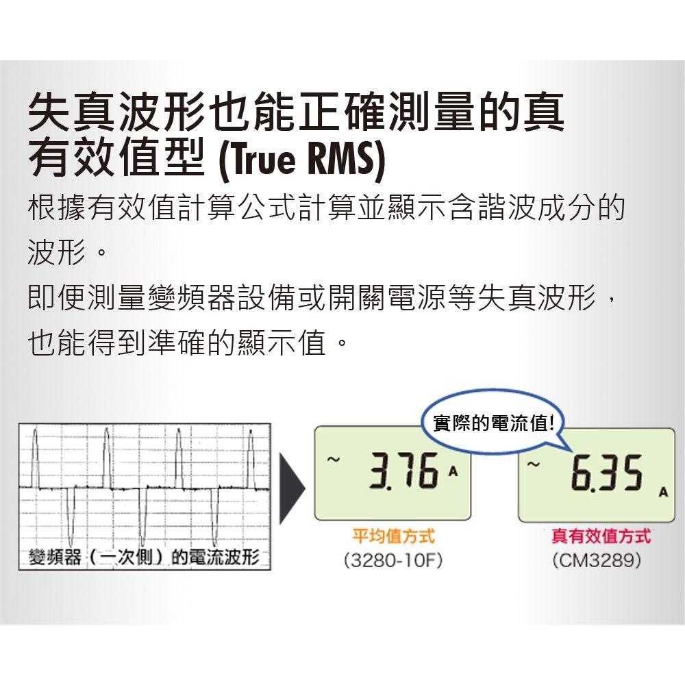 【台北益昌】全新 公司貨 HIOKI 超薄型數位鉤錶 CM3289 AC鉗形表 電流勾表 鉤表 鈎表 電錶-細節圖4