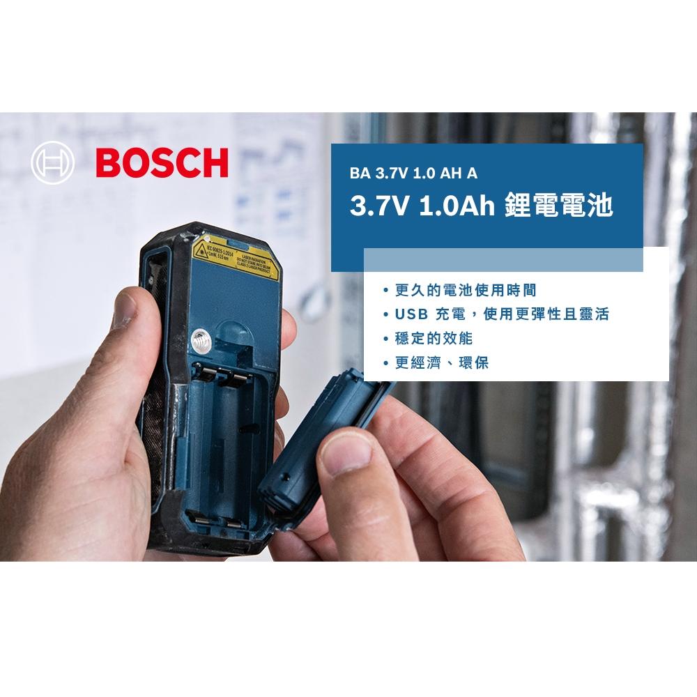 博世 BOSCH BA 3.7V 1.0Ah 測距儀 GLM 50-23 G GLM 50-27 CG 充電鋰電池組-細節圖2