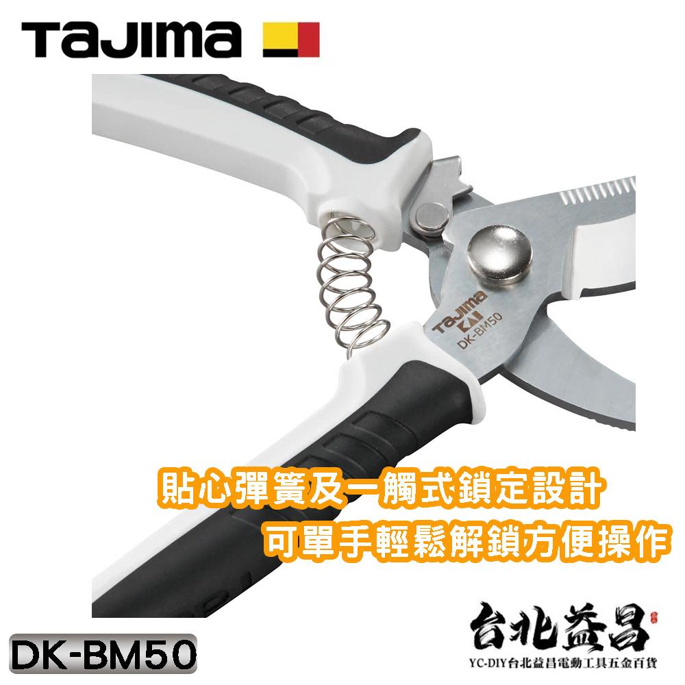 【台北益昌】 日本 TAJIMA 田島 電工剪刀 集線管 線槽 CD管 DK-BM50-細節圖3