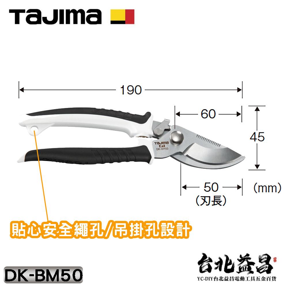 【台北益昌】 日本 TAJIMA 田島 電工剪刀 集線管 線槽 CD管 DK-BM50-細節圖4