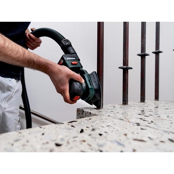 【台北益昌】德國 美達寶 metabo POWERMAXX SMA 12 BL12V鋰電無刷角形砂紙機 德國製-細節圖5