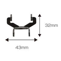 【台北益昌】TAJIMA 田島 工具用金屬安全扣(雙層連結配件) SF-MHLDS2MJP-細節圖3