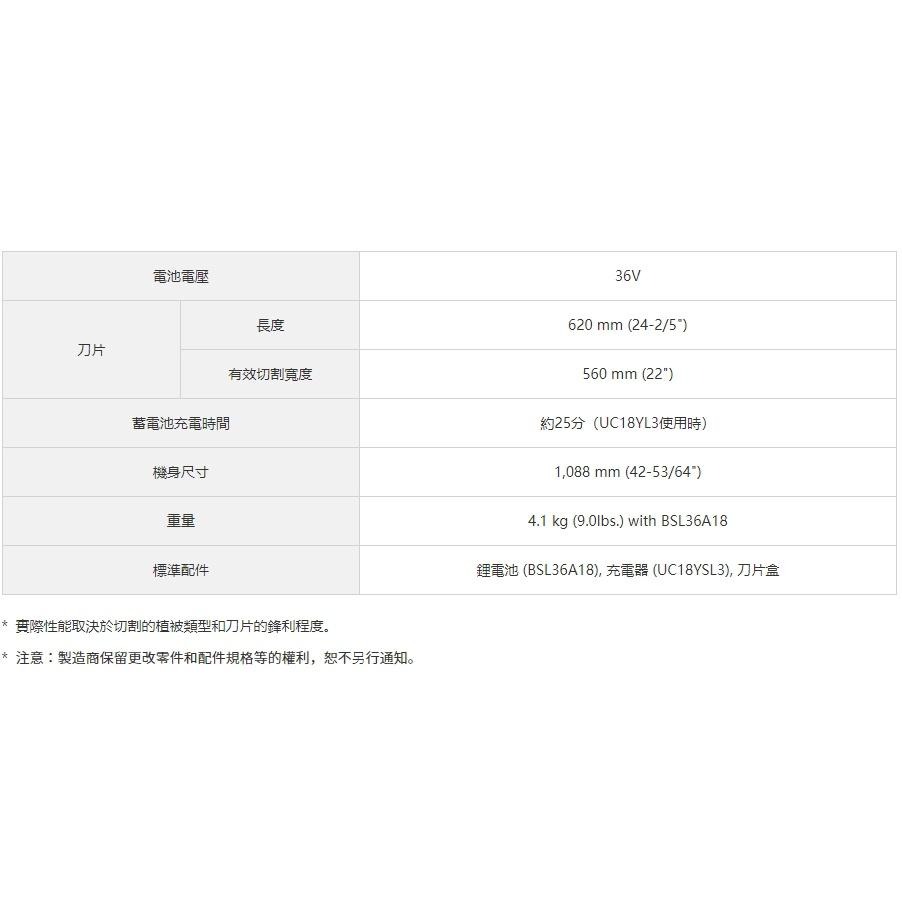 【台北益昌】 HIKOKI 單電2.5AH MV(36V) 籬笆剪 CH3656DA  公司貨-細節圖2