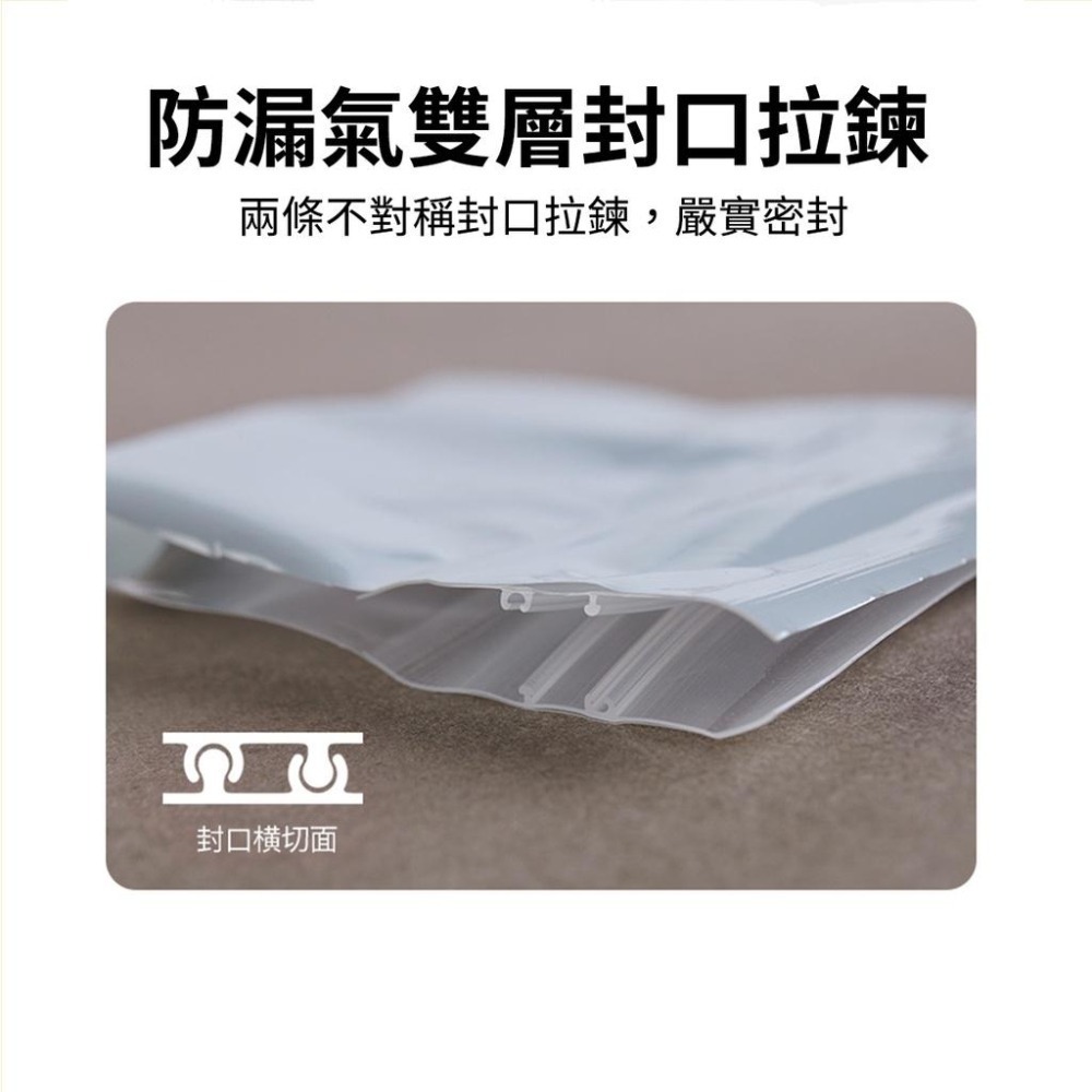 台灣現貨 真空壓縮袋 衣物收納袋 可重覆使用 衣服棉被收納袋 壓縮袋 吸塵器可以抽 可手壓 換季收納-細節圖4
