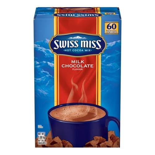 美式賣場 Swiss Miss 牛奶巧克力 即溶可可粉 28g×60入
