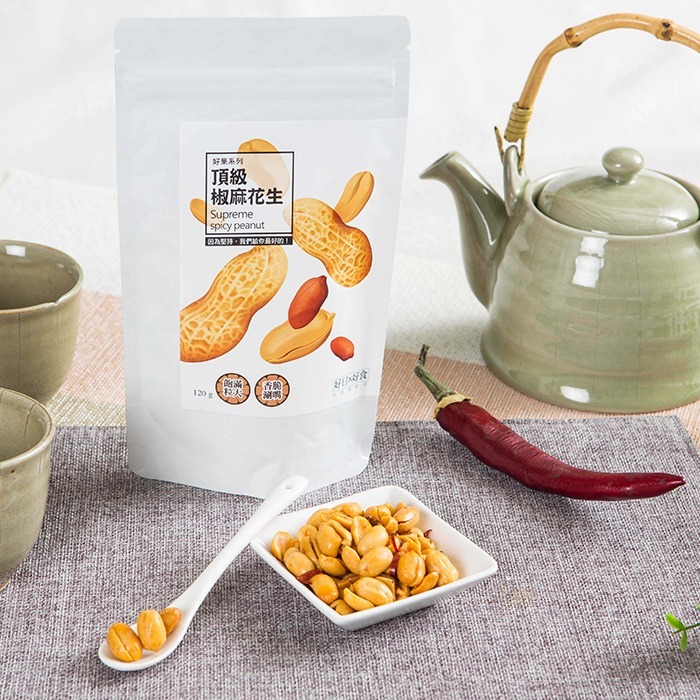 【好日 X 好食】好果系列 椒麻花生(3入組)-細節圖2