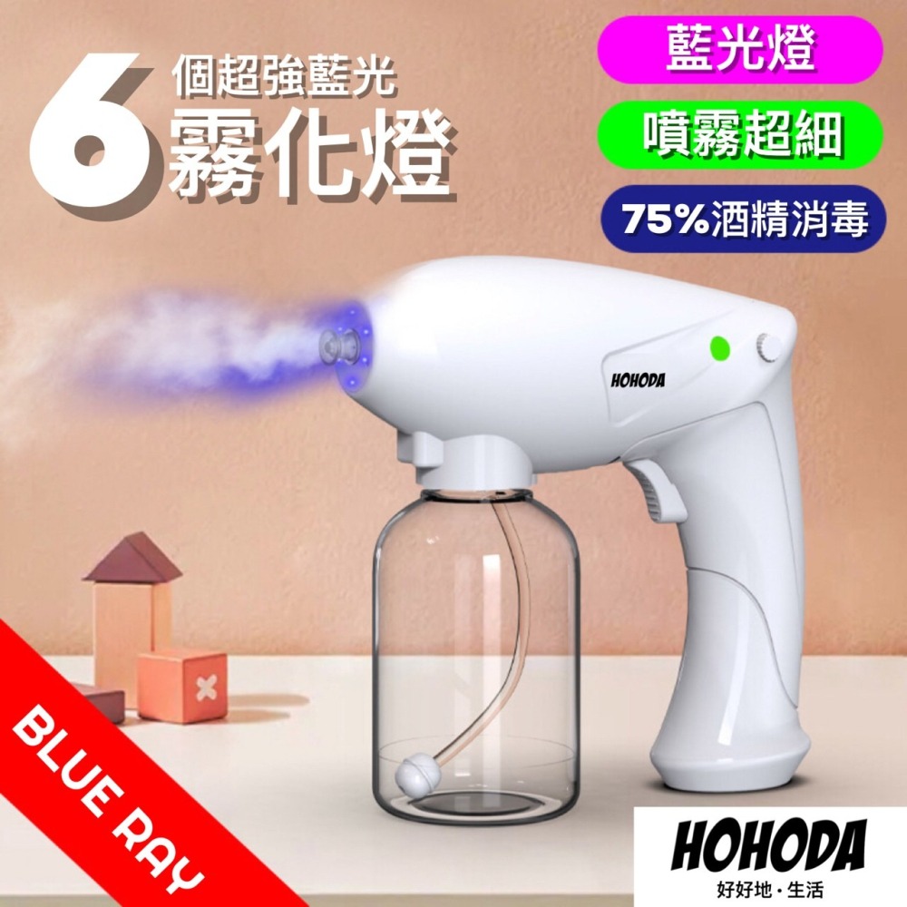 【HOHODA】 好好地 消毒槍 最新款酒精噴霧機 噴霧消毒槍 噴霧器-細節圖2