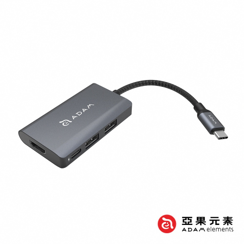 【亞果元素】CASA Hub A01m USB 3.1 Type-C 四合一 多功能 集線器