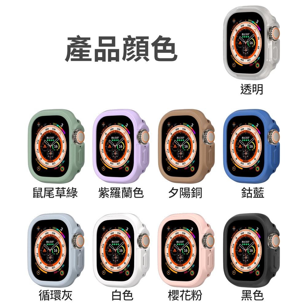 犀牛盾 Watch 手錶殼 防摔殼 適用 apple Watch  Apple 手錶 45 44 49 40 38 系列-細節圖9
