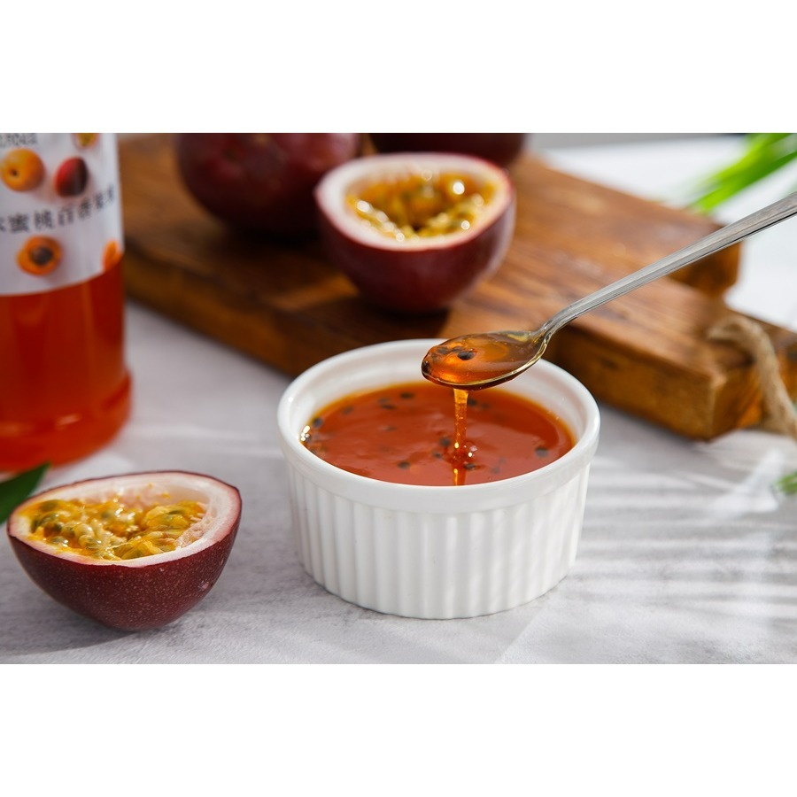 水蜜桃百香果蜜(600g/瓶)-細節圖5