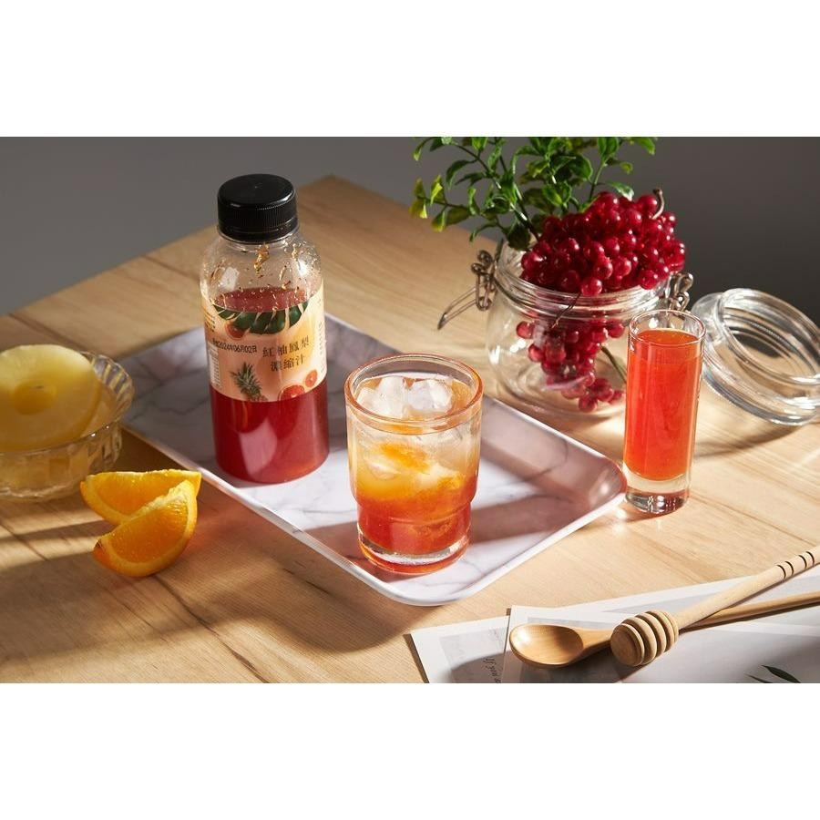 紅柚鳳梨濃縮汁(500g/瓶)-細節圖3