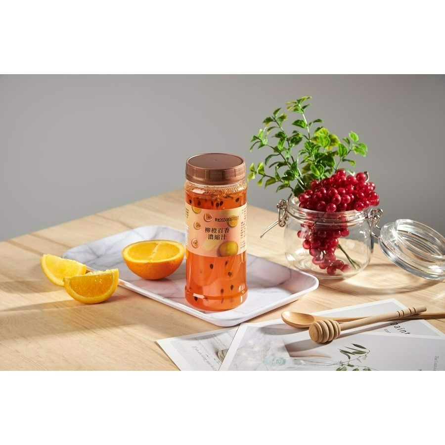柳橙百香濃縮汁(600g/瓶)-細節圖6